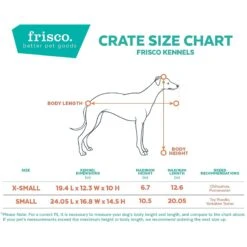Frisco Two Door Top Load Plastic Dog & Cat Kennel 10 Frisco Two Door Top Load Plastic Dog & Cat Kennel -Frisco 122125 PT2. AC SS1800 V1645045885