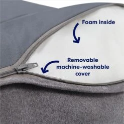 Frisco Plush Pillow Cat & Dog Bed W/ Removable Cover 8 Frisco Plush Pillow Cat & Dog Bed W/ Removable Cover -Frisco 129513 PT3. AC SS1800 V1700243658