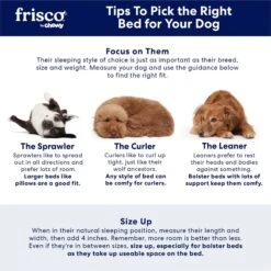 Frisco Plush Pillow Cat & Dog Bed W/ Removable Cover 10 Frisco Plush Pillow Cat & Dog Bed W/ Removable Cover -Frisco 129513 PT7. AC SS1800 V1668199313