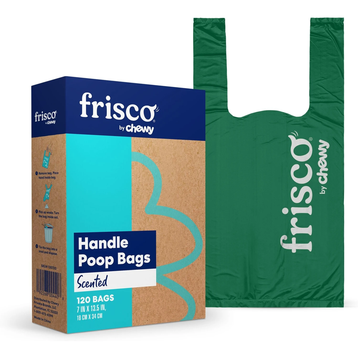 Frisco Handle Dog Poop Bag 1 Frisco Handle Dog Poop Bag