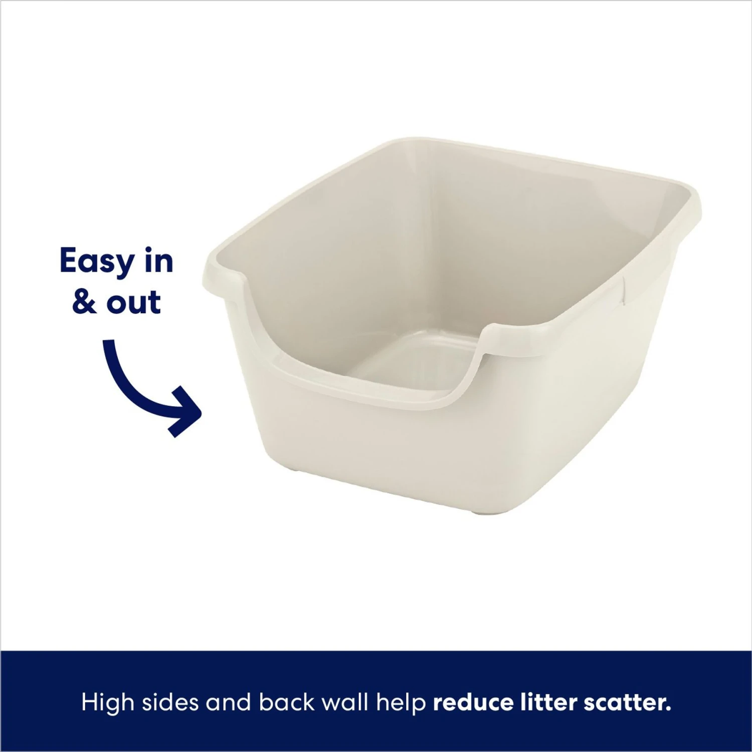 Frisco High Sided Cat Litter Box, Medium 3 Frisco High Sided Cat Litter Box, Medium - Image 3