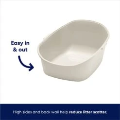 Frisco High Back Cat Litter Box, Extra Large 6 Frisco High Back Cat Litter Box, Extra Large -Frisco 141375 PT2. AC SS1800 V1675279993