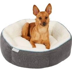 Frisco Sherpa Hexagon Bolster Cat & Dog Bed 10 Frisco Sherpa Hexagon Bolster Cat & Dog Bed -Frisco 144813 PT4. AC SS1800 V1578442740