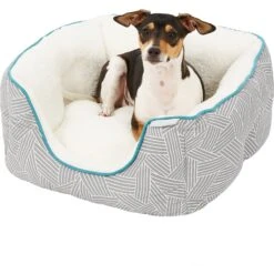 Frisco Square Deep Bolster Cat & Dog Bed 7 Frisco Square Deep Bolster Cat & Dog Bed -Frisco 144829 PT4. AC SS1800 V1578442895