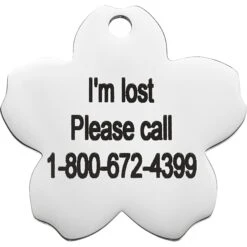 Frisco Stainless Steel Personalized Dog & Cat ID Tag, Flower 11 Frisco Stainless Steel Personalized Dog & Cat ID Tag, Flower -Frisco 153002 PT4. AC SS1800 V1548964707