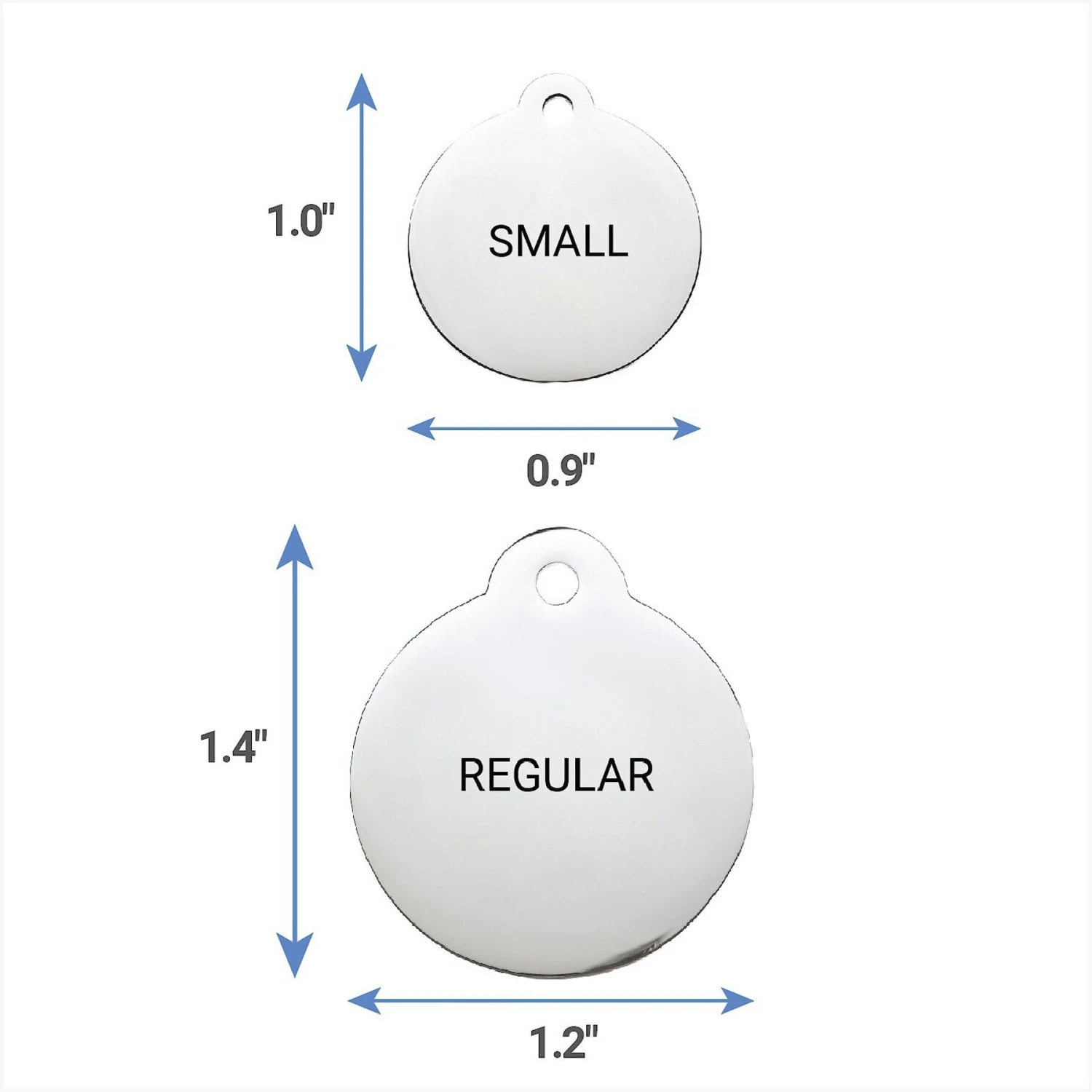 Frisco Personalized Dog & Cat Tag, Round 7 Frisco Personalized Dog & Cat Tag, Round - Image 7
