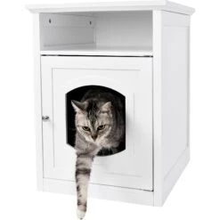 Frisco Decorative Side Table Cat Litter Box Cover -Frisco 156786 PT2. AC SS1800 V1569621552