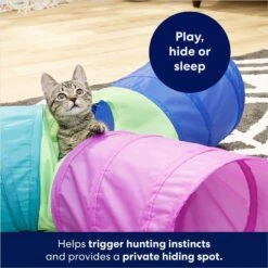 Frisco Foldable Play Tri-Tunnel Cat Toy 9 Frisco Foldable Play Tri-Tunnel Cat Toy -Frisco 166382 PT2. AC SS1800 V1682976333
