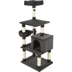 Frisco 59-in Faux Fur Cat Tree & Condo 14 Frisco 59-in Faux Fur Cat Tree & Condo -Frisco 180387 PT6. AC SS1800 V1584453440