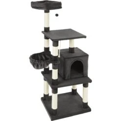 Frisco 59-in Faux Fur Cat Tree & Condo 15 Frisco 59-in Faux Fur Cat Tree & Condo -Frisco 180387 PT7. AC SS1800 V1584453462