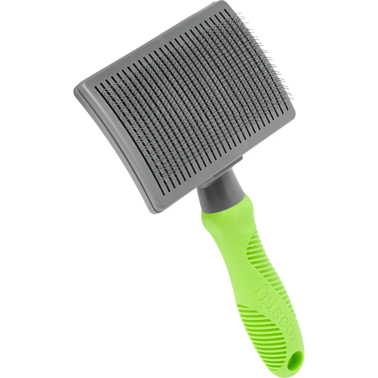 Frisco Self-Cleaning Slicker Dog Brush 1 Frisco Self-Cleaning Slicker Dog Brush