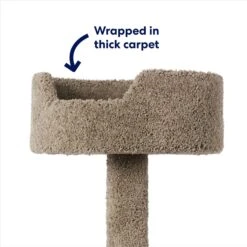 Frisco 65-in Real Carpet Wooden Cat Tree 7 Frisco 65-in Real Carpet Wooden Cat Tree -Frisco 208934 PT2. AC SS1800 V1667229260