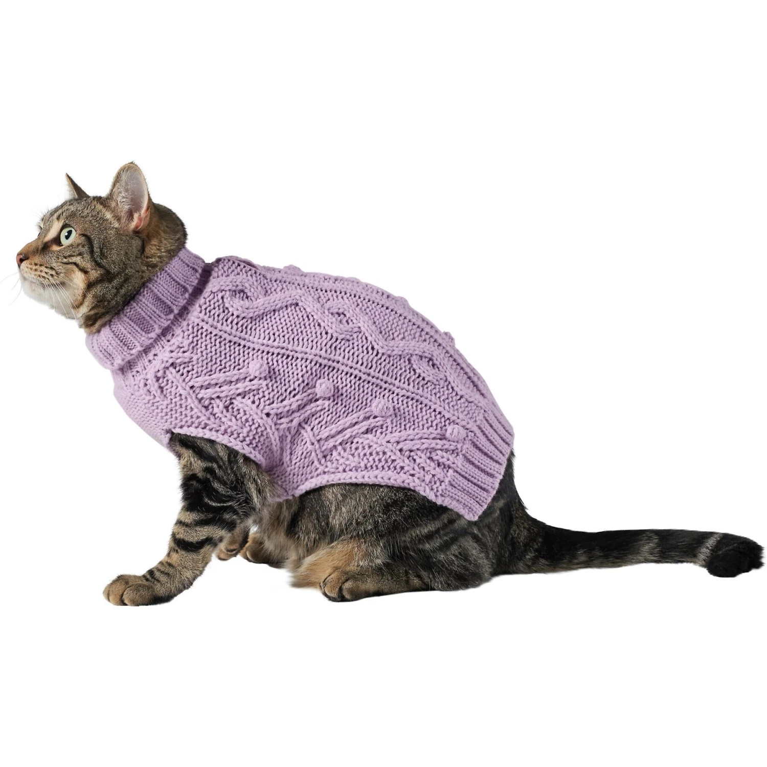 Frisco Bobble-Knit Dog & Cat Turtleneck Sweater 3 Frisco Bobble-Knit Dog & Cat Turtleneck Sweater - Image 3