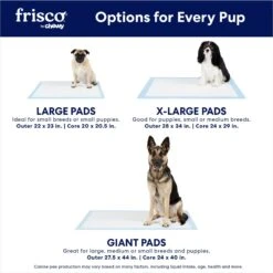 Frisco Non-Skid Ultra Premium Dog Training & Potty Pads -Frisco 227448 PT3. AC SS1800 V1674671093