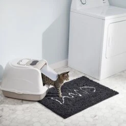Frisco Microfiber Chenille Fish Bone Litter Mat -Frisco 236242 PT4. AC SS1800 V1606833806