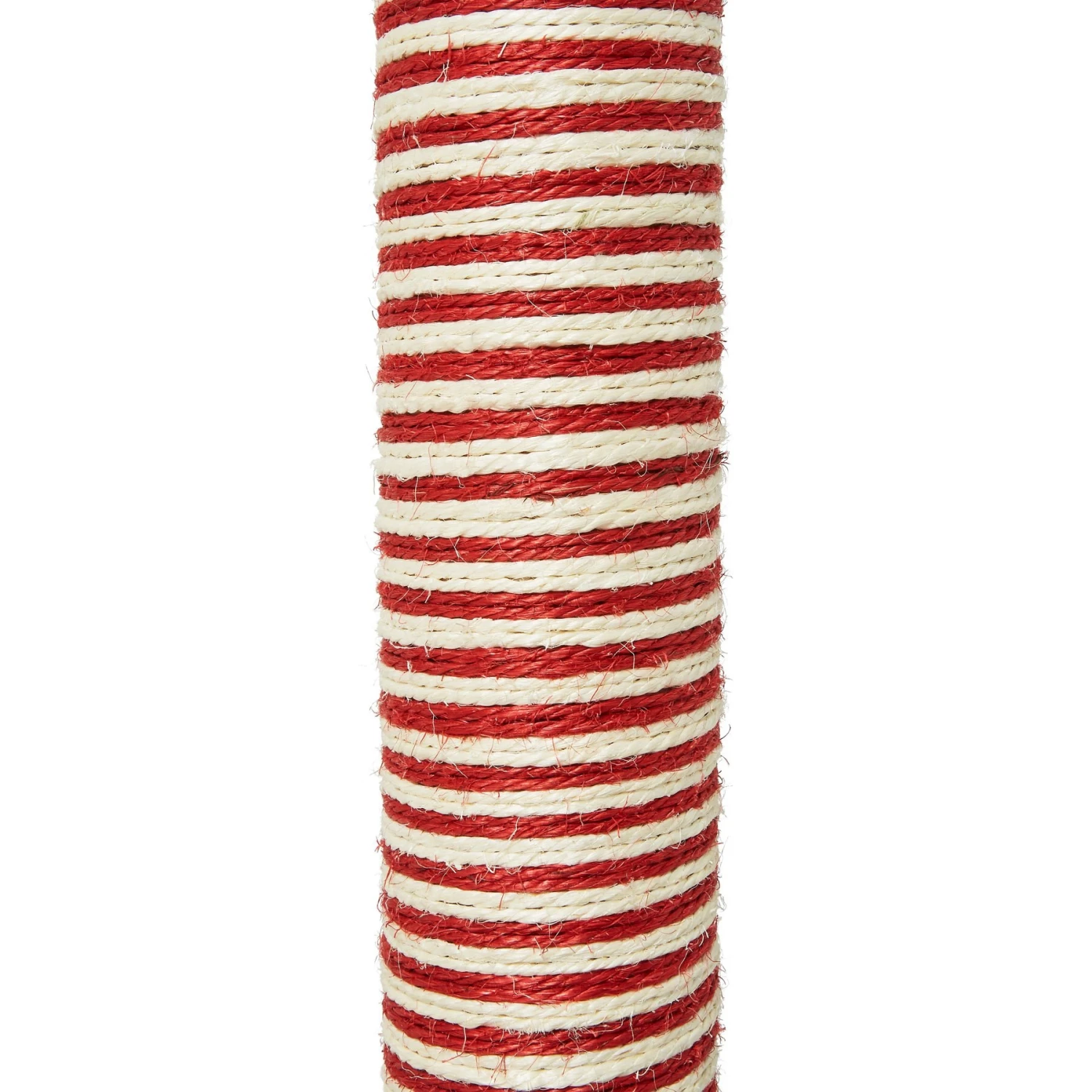 Frisco Holiday 29.5-in Candy Cane Sisal Cat Scratching Post With Toy 6 Frisco Holiday 29.5-in Candy Cane Sisal Cat Scratching Post With Toy - Image 6