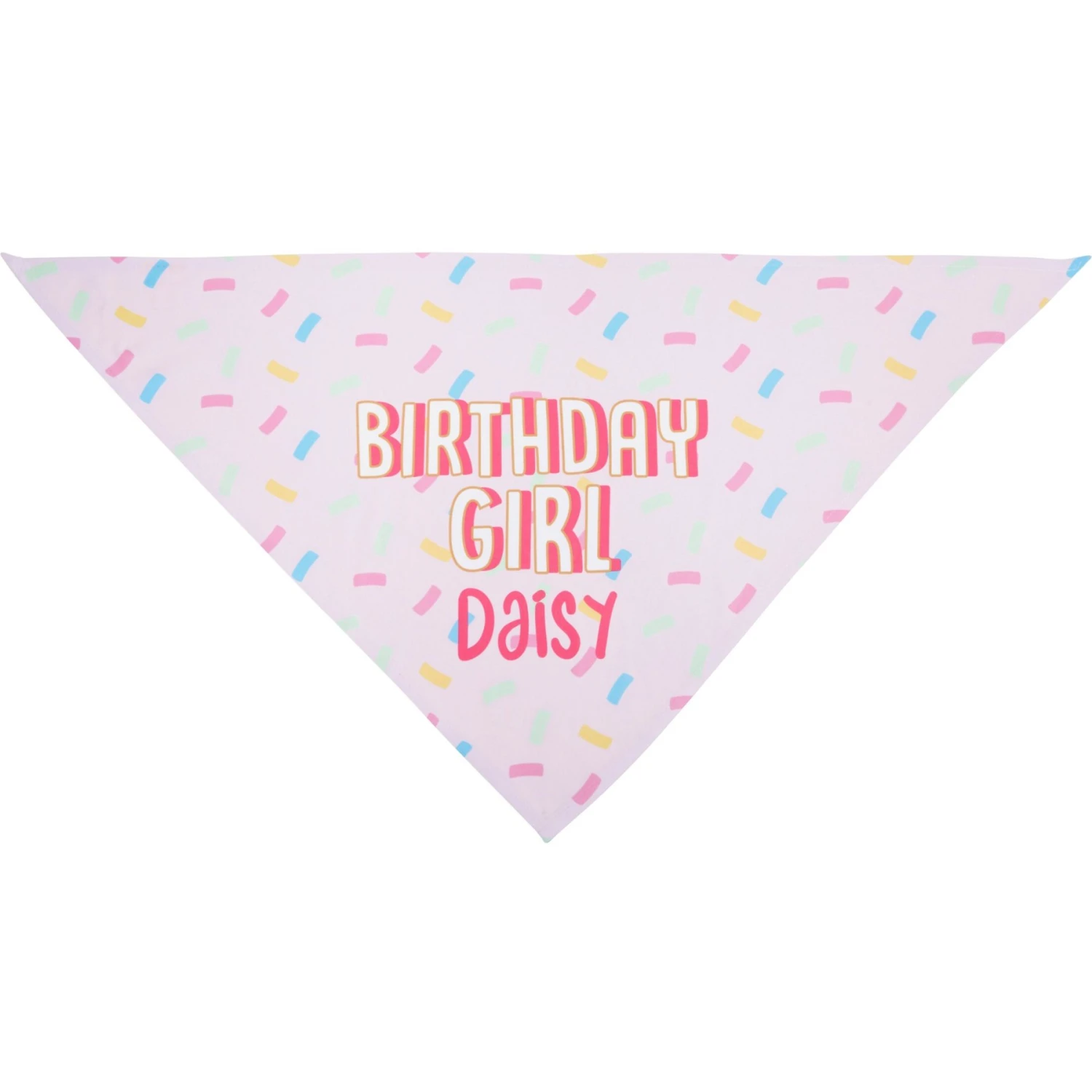Frisco Birthday Girl Personalized Dog & Cat Bandana 4 Frisco Birthday Girl Personalized Dog & Cat Bandana - Image 4