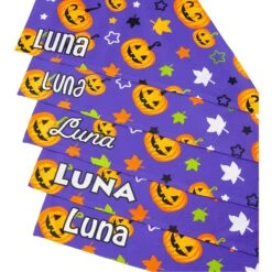 Frisco Halloween Pumpkins Personalized Dog & Cat Bandana -Frisco 242815 PT4. AC SS1800 V1618511516