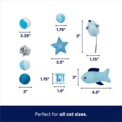 Frisco Holiday Stocking Variety Pack Cat Toy With Catnip, 25 Count 7 Frisco Holiday Stocking Variety Pack Cat Toy With Catnip, 25 Count -Frisco 244939 PT2. AC SS1800 V1694809487