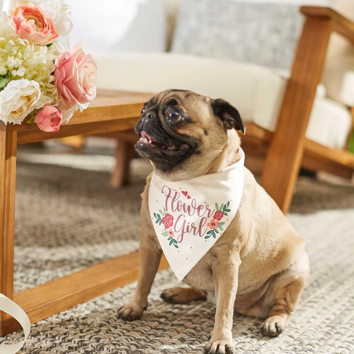 Frisco Wedding Reversible Dog & Cat Bandana 7 Frisco Wedding Reversible Dog & Cat Bandana - Image 7