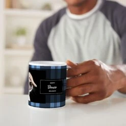 Frisco Plaid Red Personalized Coffee Mug, 11-oz 7 Frisco Plaid Red Personalized Coffee Mug, 11-oz -Frisco 249341 PT3. AC SS1800 V1608338265