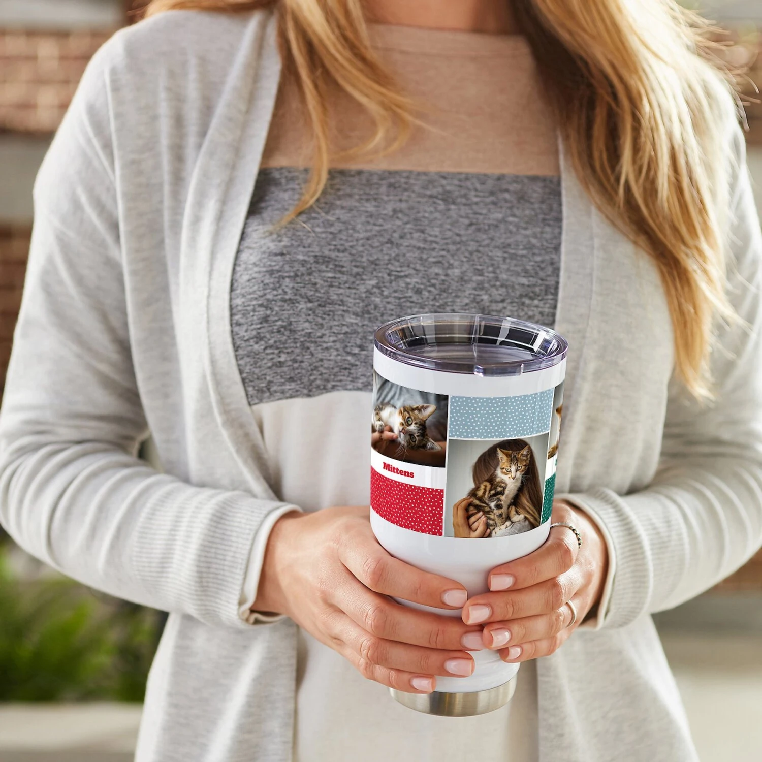 Frisco Double Walled Colored Dots Personalized Tumbler, 30-oz Cup 5 Frisco Double Walled Colored Dots Personalized Tumbler, 30-oz Cup - Image 5