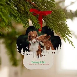 Frisco Winter Town Paw Shape Metal Personalized Dog & Cat Holiday Ornament 5 Frisco Winter Town Paw Shape Metal Personalized Dog & Cat Holiday Ornament -Frisco 249379 PT2. AC SS1800 V1608347252