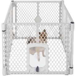 Frisco 4-Panel Plastic Exercise Dog Playpen 10 Frisco 4-Panel Plastic Exercise Dog Playpen -Frisco 252043 PT2. AC SS1800 V1611089665