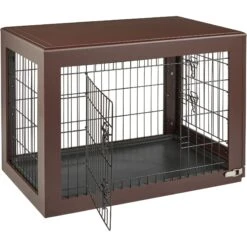 Frisco Double Door Furniture Style Dog Crate, Brown 9 Frisco Double Door Furniture Style Dog Crate, Brown -Frisco 253033 PT5. AC SS1800 V1617037698
