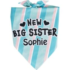 Frisco Big Sister Personalized Dog & Cat Bandana
