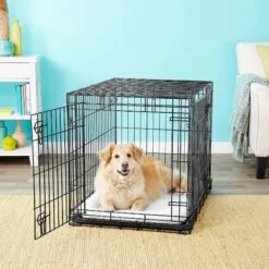 Frisco Heavy Duty Fold & Carry Double Door Collapsible Wire Dog Crate & Frisco Wire Dog & Small Pet Exercise Pen With Step-Through Door 7 Frisco Heavy Duty Fold & Carry Double Door Collapsible Wire Dog Crate & Frisco Wire Dog & Small Pet Exercise Pen With Step-Through Door -Frisco 255537 PT2. AC SS1800 V1603646531