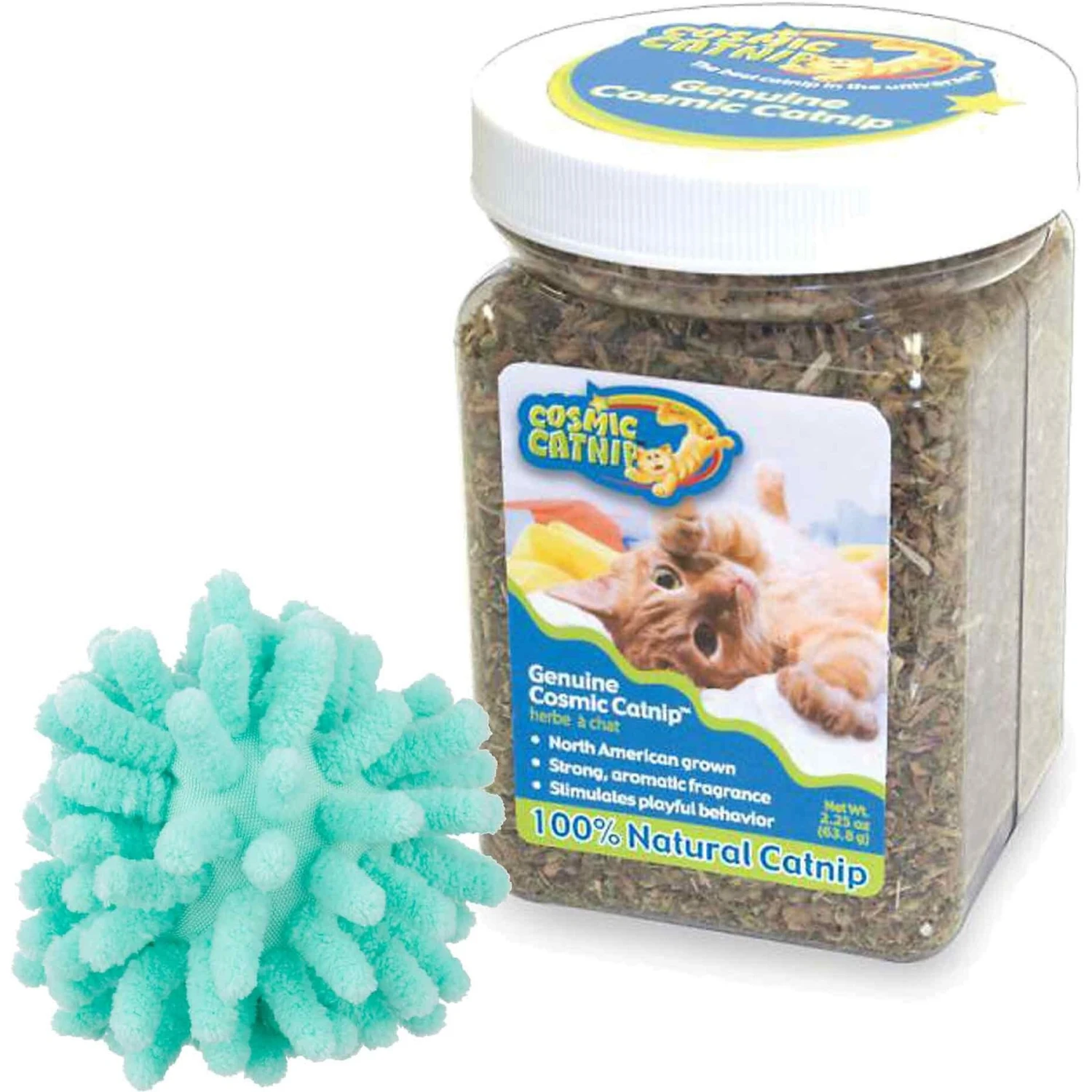 OurPets Cosmic Catnip & Frisco Moppy Ball Cat Toy With Catnip 1 OurPets Cosmic Catnip & Frisco Moppy Ball Cat Toy With Catnip