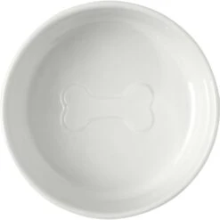 Frisco Ceramic Food Dog & Cat Bowl With Wood Base -Frisco 256043 PT5. AC SS1800 V1615310838