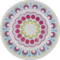 Frisco Kaleidoscope Pattern Non-skid Ceramic Cat Dish -Frisco 256092 PT4. AC SS1800 V1617042722