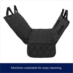 Frisco Premium Quilted Water Resistant Hammock Car Seat Cover With Seatbelt Tether & Travel Bag -Frisco 258357 PT2. AC SS1800 V1677681210