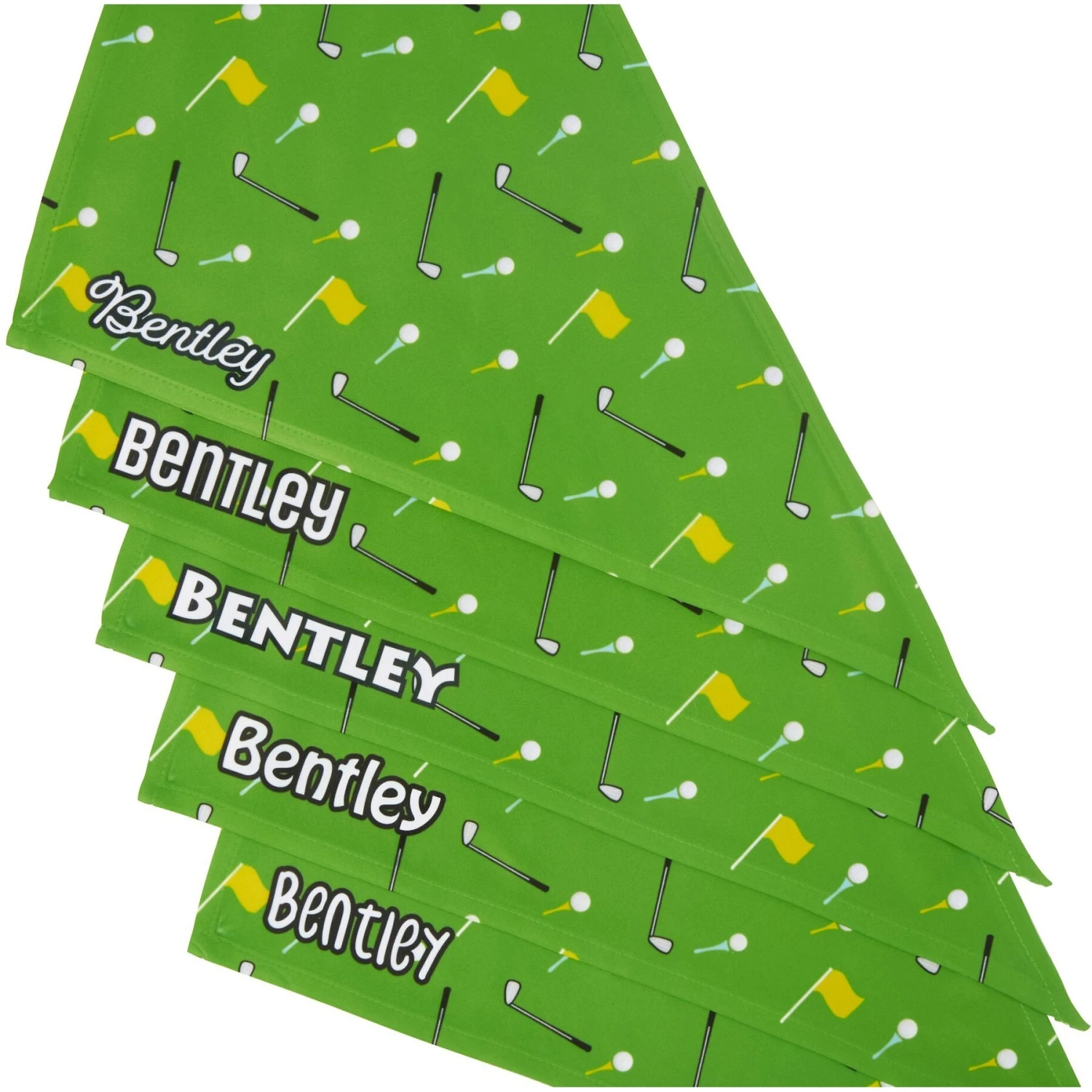 Frisco Golf Personalized Dog & Cat Bandana 5 Frisco Golf Personalized Dog & Cat Bandana - Image 5