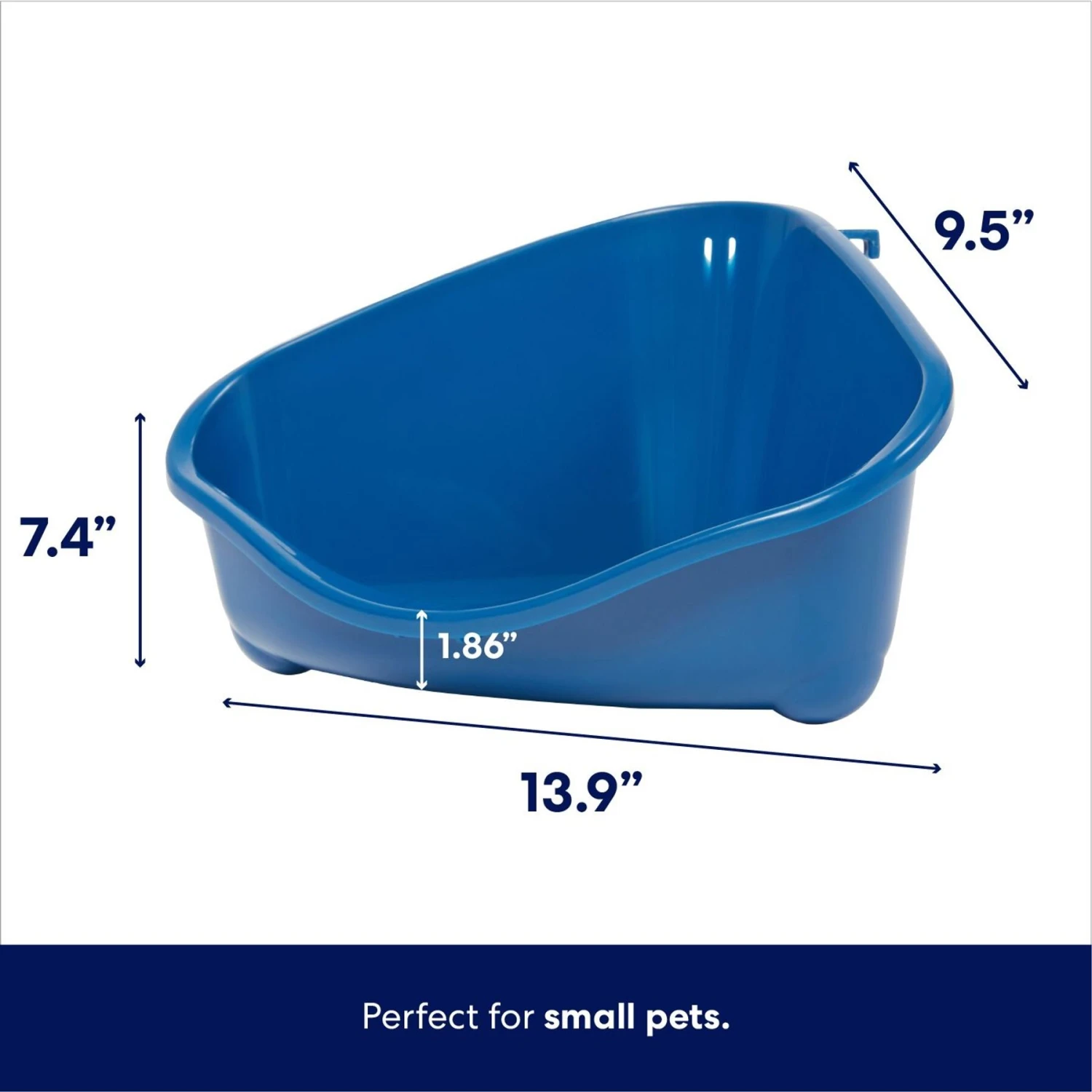 Frisco Corner Small Pet Litter Box 2 Frisco Corner Small Pet Litter Box - Image 2