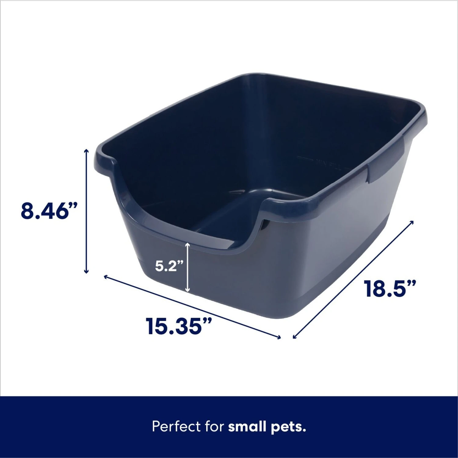 Frisco High Sided Small Pet Litter Box 2 Frisco High Sided Small Pet Litter Box - Image 2