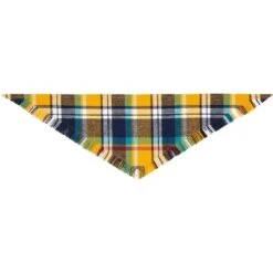 Frisco Blue/Yellow Plaid Dog & Cat Flannel Bandana 12 Frisco Blue/Yellow Plaid Dog & Cat Flannel Bandana -Frisco 267901 PT4. AC SS1800 V1637689929