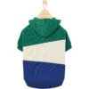 Frisco Colorblock Dog & Cat Hoodie With Sleeves