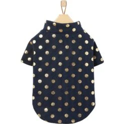 Frisco Lightweight Gold Dotted Dog & Cat Jacket, Navy 10 Frisco Lightweight Gold Dotted Dog & Cat Jacket, Navy -Frisco 268247 PT4. AC SS1800 V1628826999