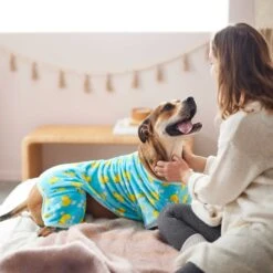 Frisco Dog & Cat Cozy Plush Fleece PJs, Rubber Ducky -Frisco 268465 PT5. AC SS1800 V1637690846