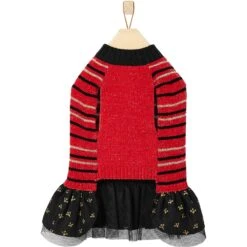 Frisco Chenille Knit Striped Dog & Cat Dress 11 Frisco Chenille Knit Striped Dog & Cat Dress -Frisco 268668 PT4. AC SS1800 V1637727732