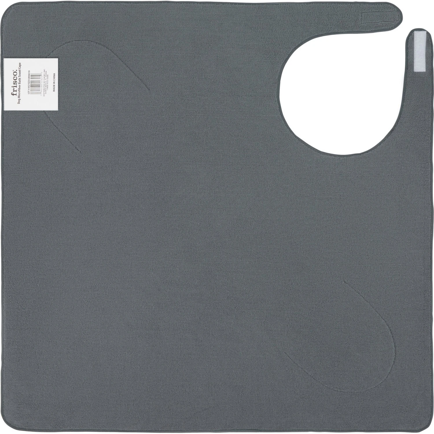 Frisco Embroidered Pawprint Microfiber Dog Bath Cape Towel 3 Frisco Embroidered Pawprint Microfiber Dog Bath Cape Towel - Image 3