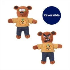 Frisco Halloween Good Bear, Bad Bear Reversible Plush Cat Toy With Catnip 7 Frisco Halloween Good Bear, Bad Bear Reversible Plush Cat Toy With Catnip -Frisco 270299 PT2. AC SS1800 V1689878868