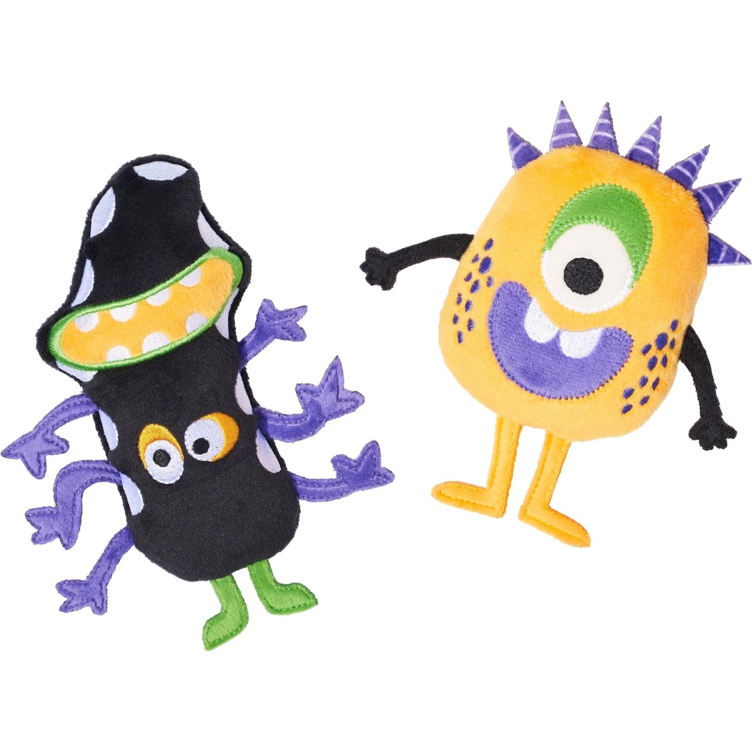 Frisco Halloween Friendly Monsters Plush Squeaky Dog Toy 1 Frisco Halloween Friendly Monsters Plush Squeaky Dog Toy