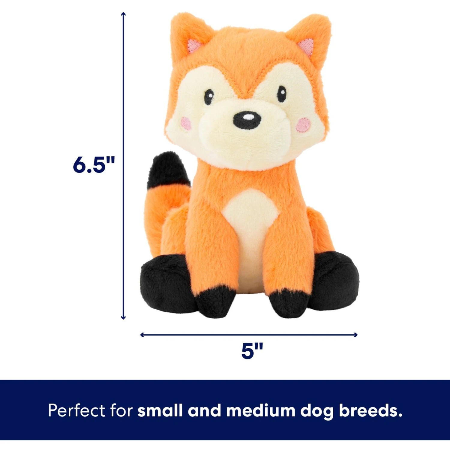 Frisco Camping Fox Plush Squeaky Dog Toy 2 Frisco Camping Fox Plush Squeaky Dog Toy - Image 2