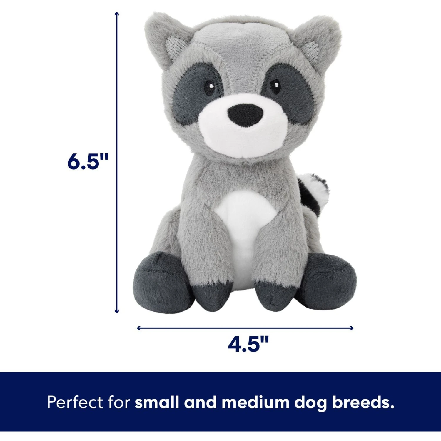 Frisco Camping Raccoon Plush Squeaky Dog Toy 2 Frisco Camping Raccoon Plush Squeaky Dog Toy - Image 2