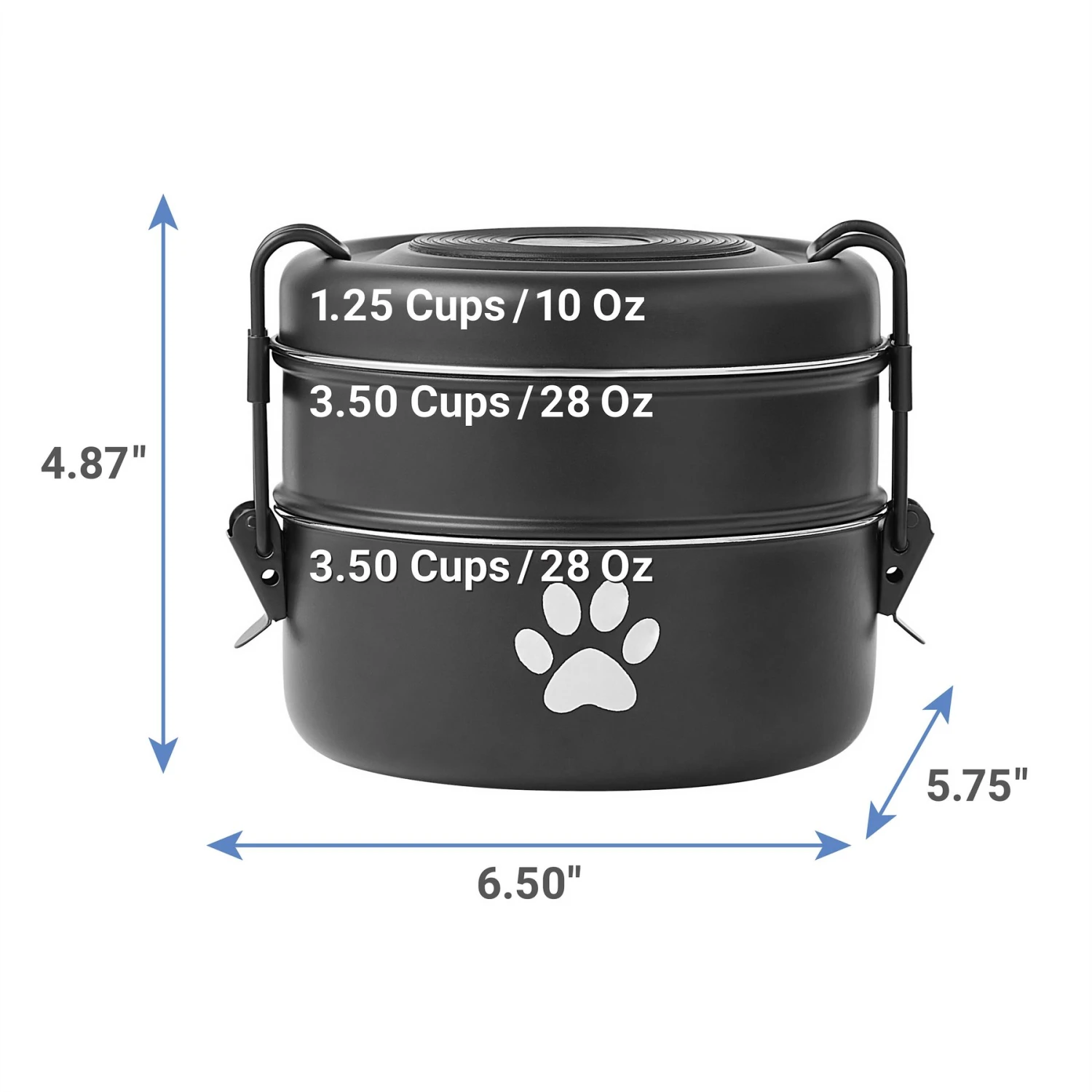 Frisco Travel Stainless Steel Dog & Cat Bowl 2 Frisco Travel Stainless Steel Dog & Cat Bowl - Image 2