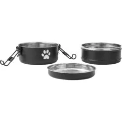 Frisco Travel Stainless Steel Dog & Cat Bowl 11 Frisco Travel Stainless Steel Dog & Cat Bowl -Frisco 277509 PT4. AC SS1800 V1627935111